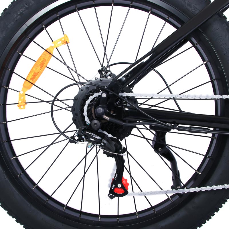 fat tyre electric mountain bike