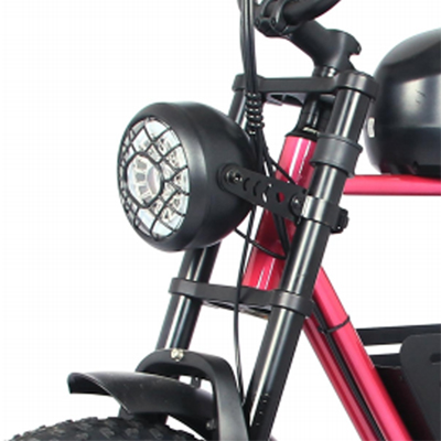 vintage style electric bicycle Front Light