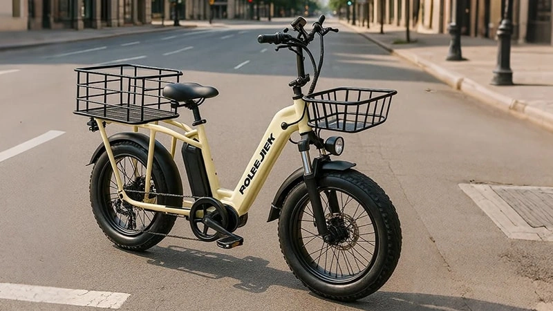 POLEEJIEK electric cargo bike, commercial ebike, B2B e-bike fleet, OEM certified e-bikes, utility ebikes