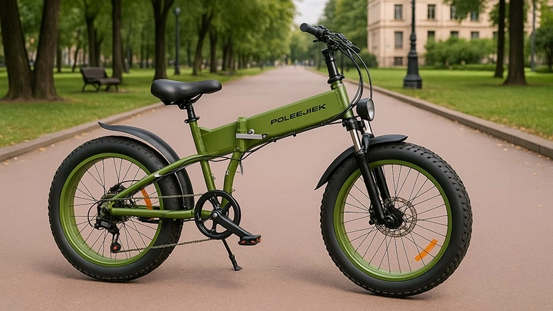 best folding electric bikes 2025, POLEEJIEK folding ebike, OEM folding e-bike, CE certified folding ebike