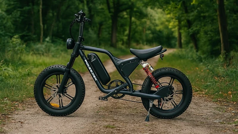 Retro Fat Tire Ebike