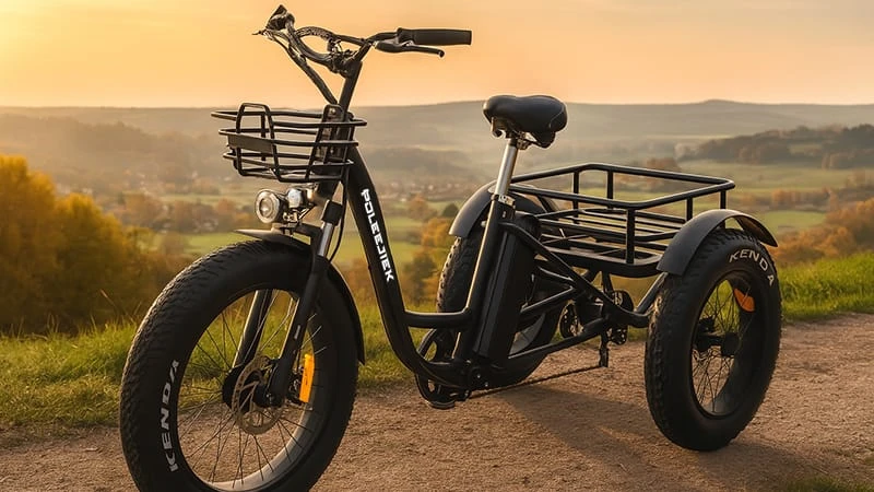 POLEEJIEK BLJ-T001 Cargo Electric Bike in urban setting
