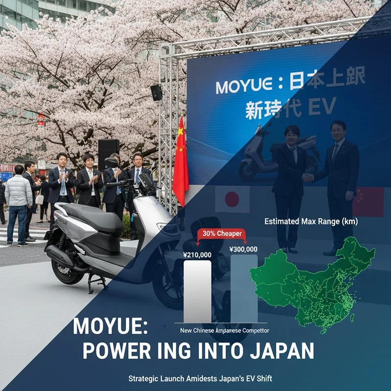 Chinese E-Bike Brand Enters Japan, Challenging Local Market in 2025