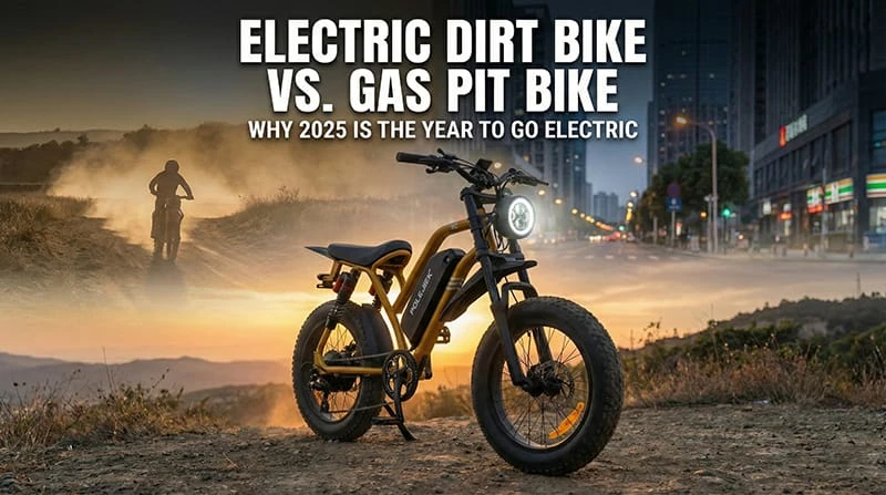 Electric Dirt Bike vs. Gas Pit Bike: Why 2025 is the Year to Go Electric
