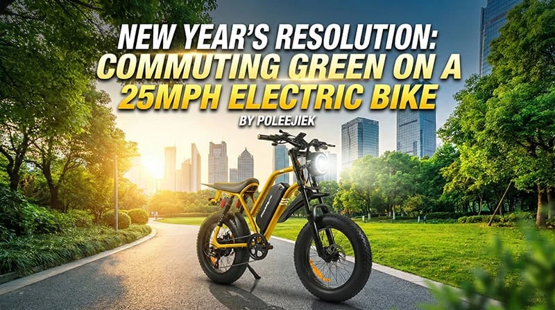 Electric bike for commuting, commuter electric bike