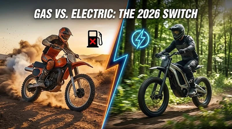 Gas vs. Electric Dirt Bikes: 5 Reasons to Switch in 2026