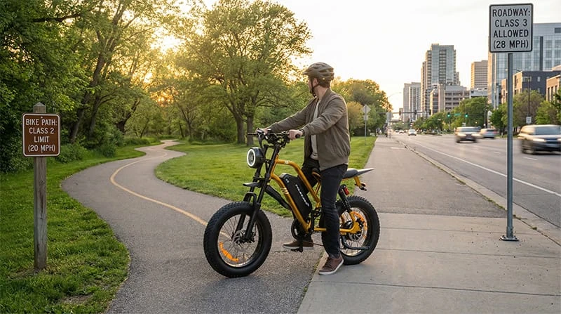 Class 2 vs Class 3 Ebikes: Which Speed Limit is Right for You? (2026 Guide)